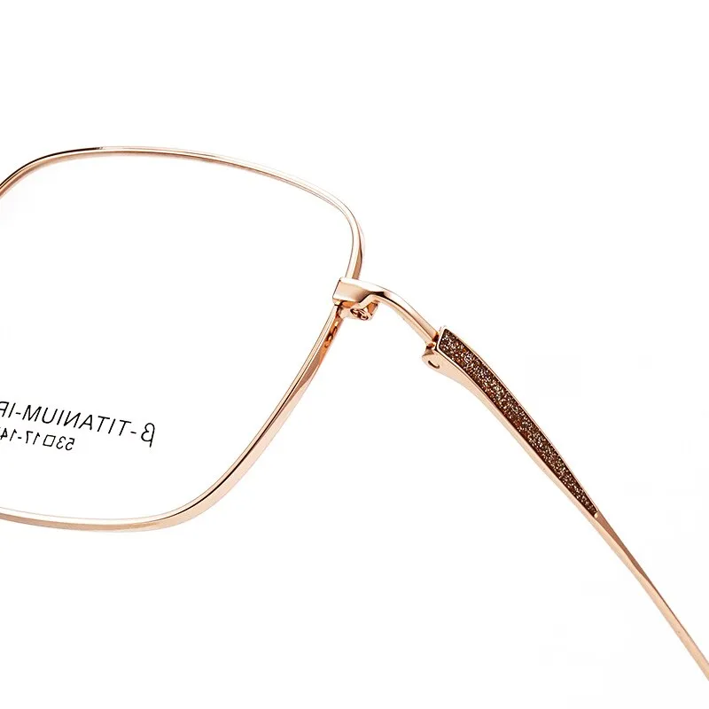 Aissuarvey Oversize Square Full Rim Titanium Frame Unisex Eyeglasses Z17004