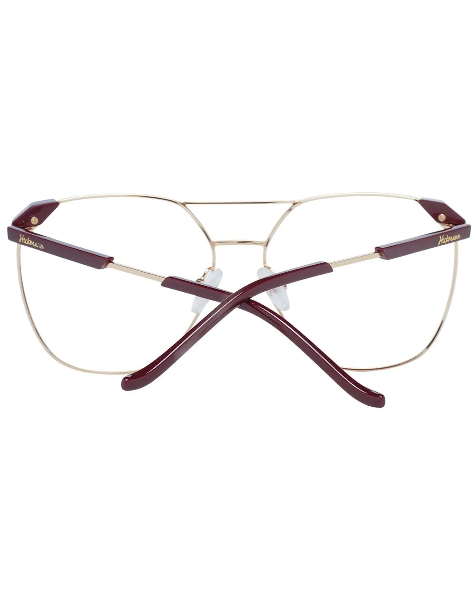 Ana Hickmann Aviator eyeglasses Gold  Burgundy model