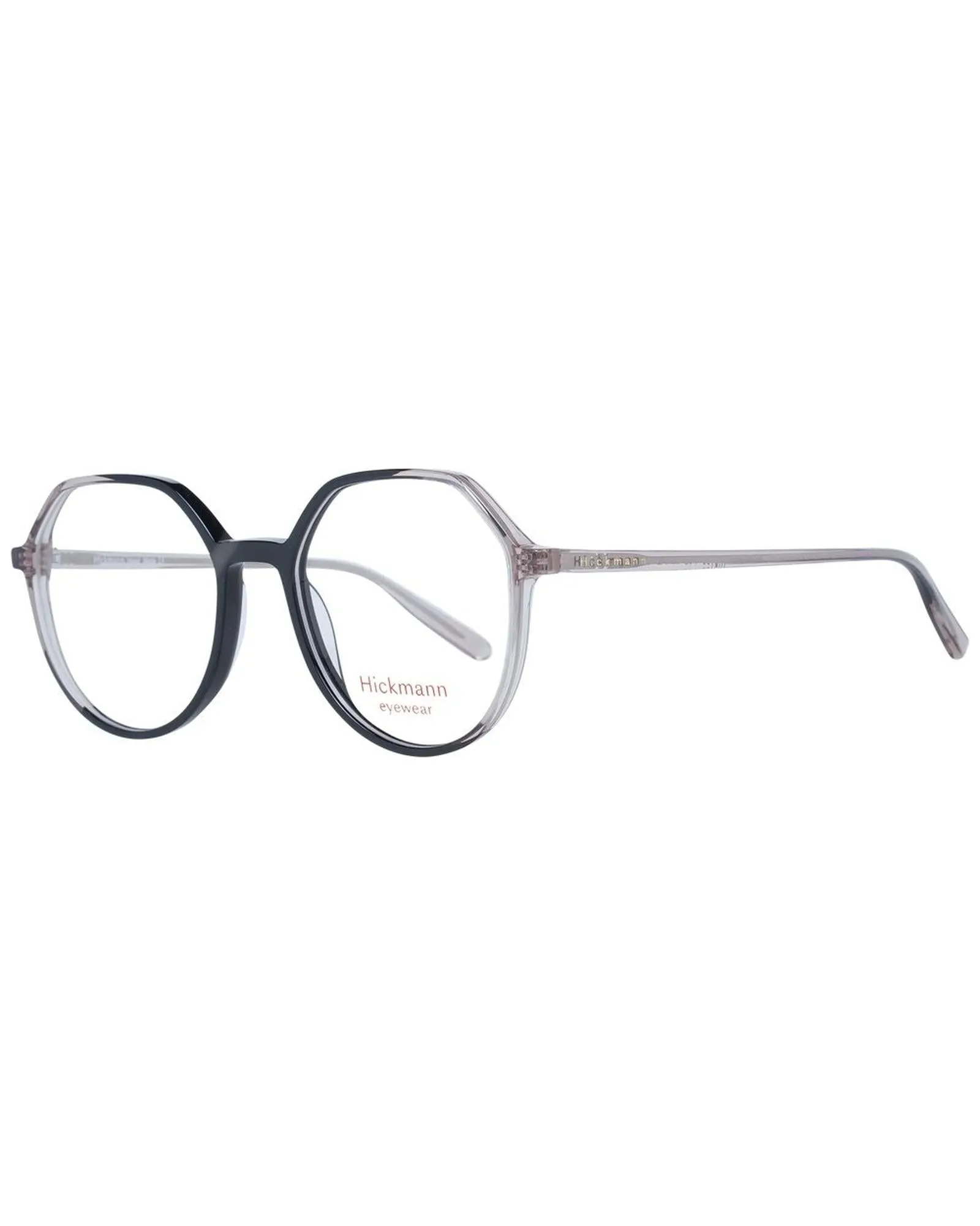 Ana Hickmann Octagon Eyeglasses  Black and Grey