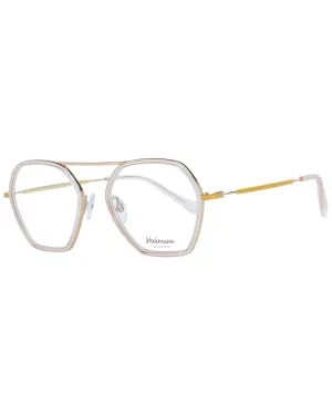 Ana Hickmann Octagon Gold Eyeglasses