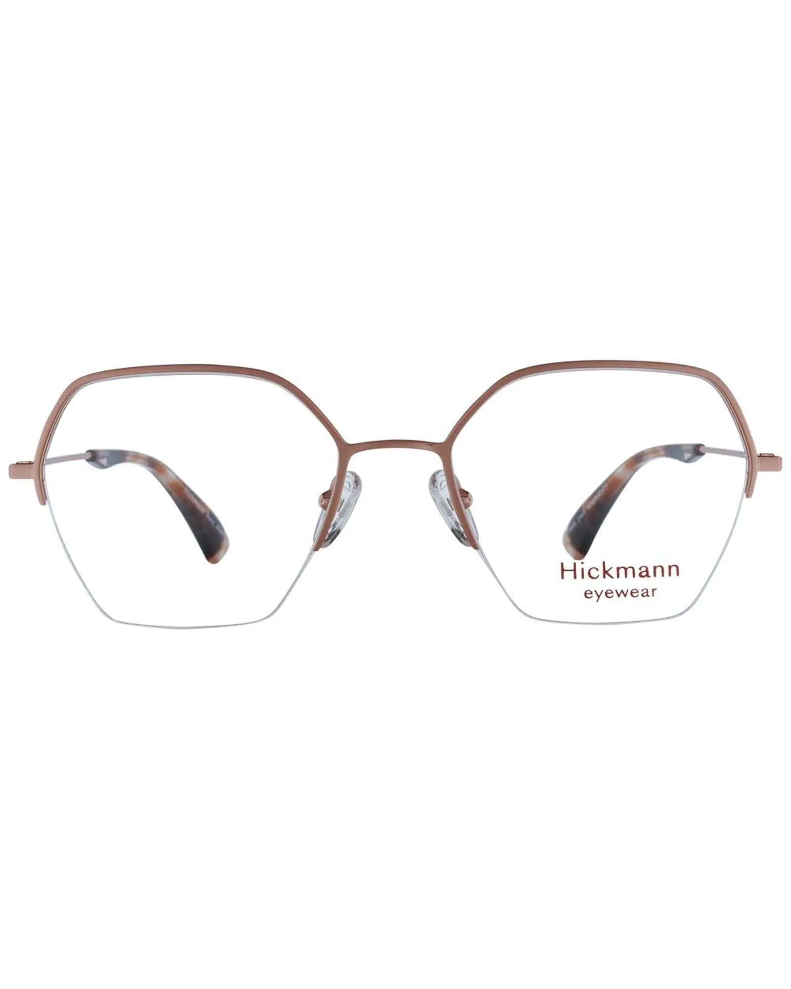Ana Hickmann Rose Gold Octagon Eyeglasses AN1050121