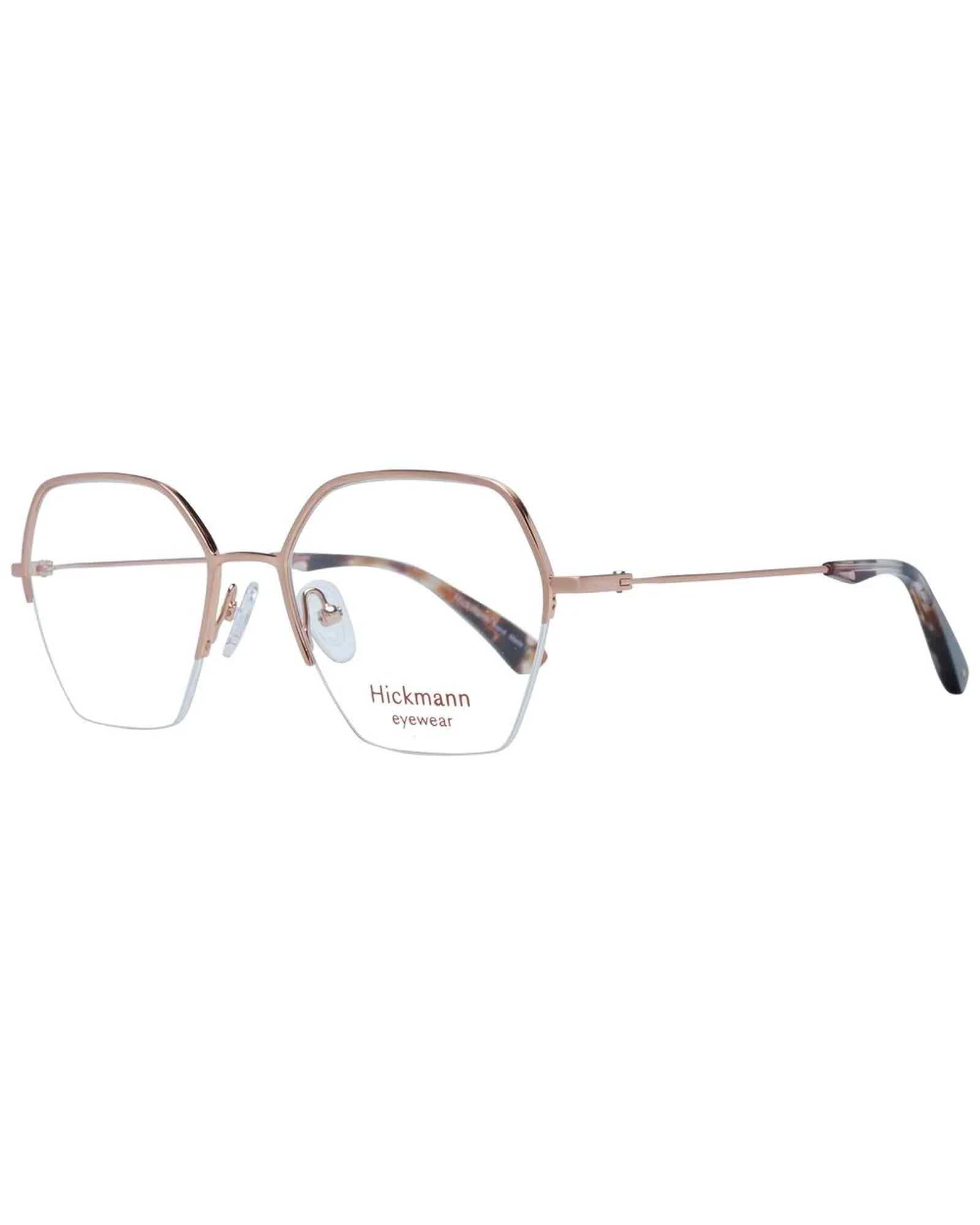 Ana Hickmann Rose Gold Octagon Eyeglasses AN1050121