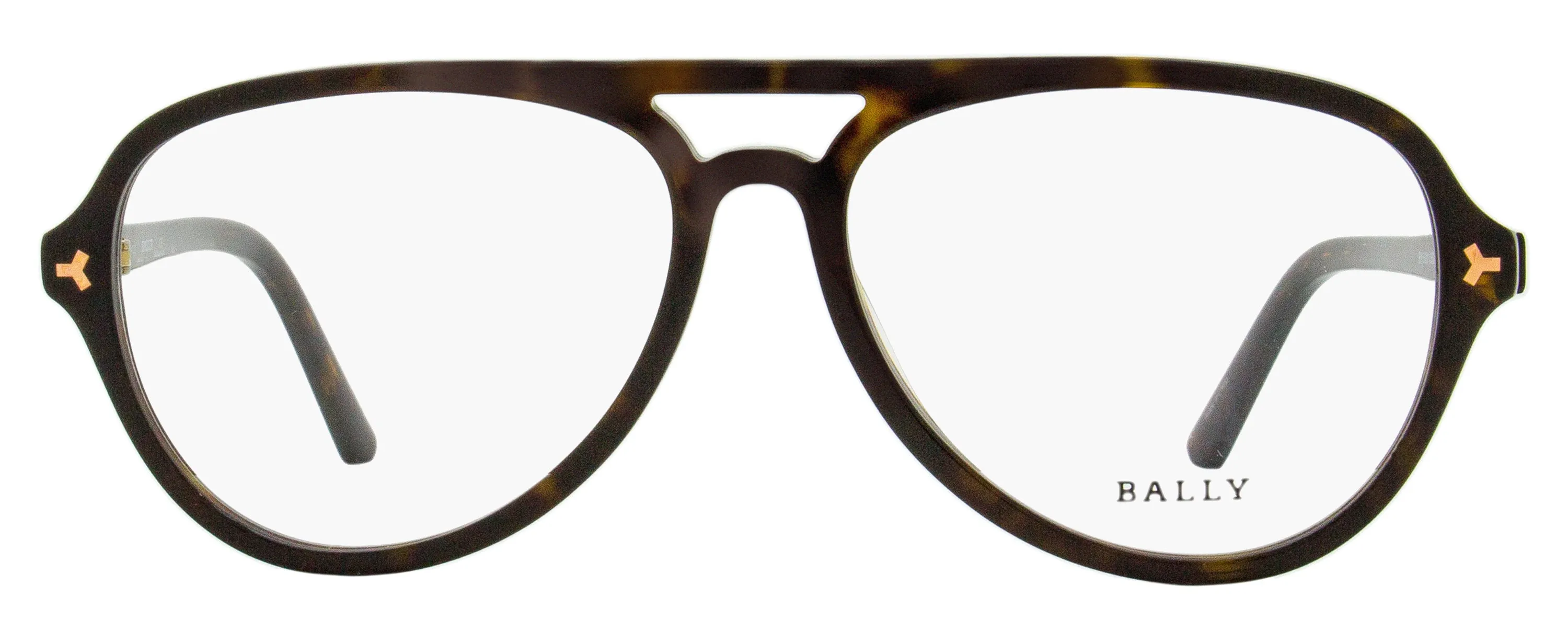 Bally Pilot Eyeglasses BY5031 052 Dark Havana 57mm