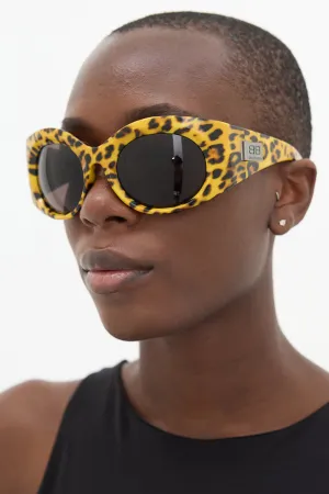 BB0189S 004 Oversized Sunglasses