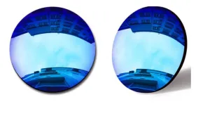 BCLEAR 1.49 Index Mirror Reflective Polarized Myopic Lenses Color Blue