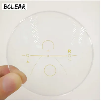 BCLEAR 1.61 High Index Free Form Anti-Blue Progressive Lenses Color Clear
