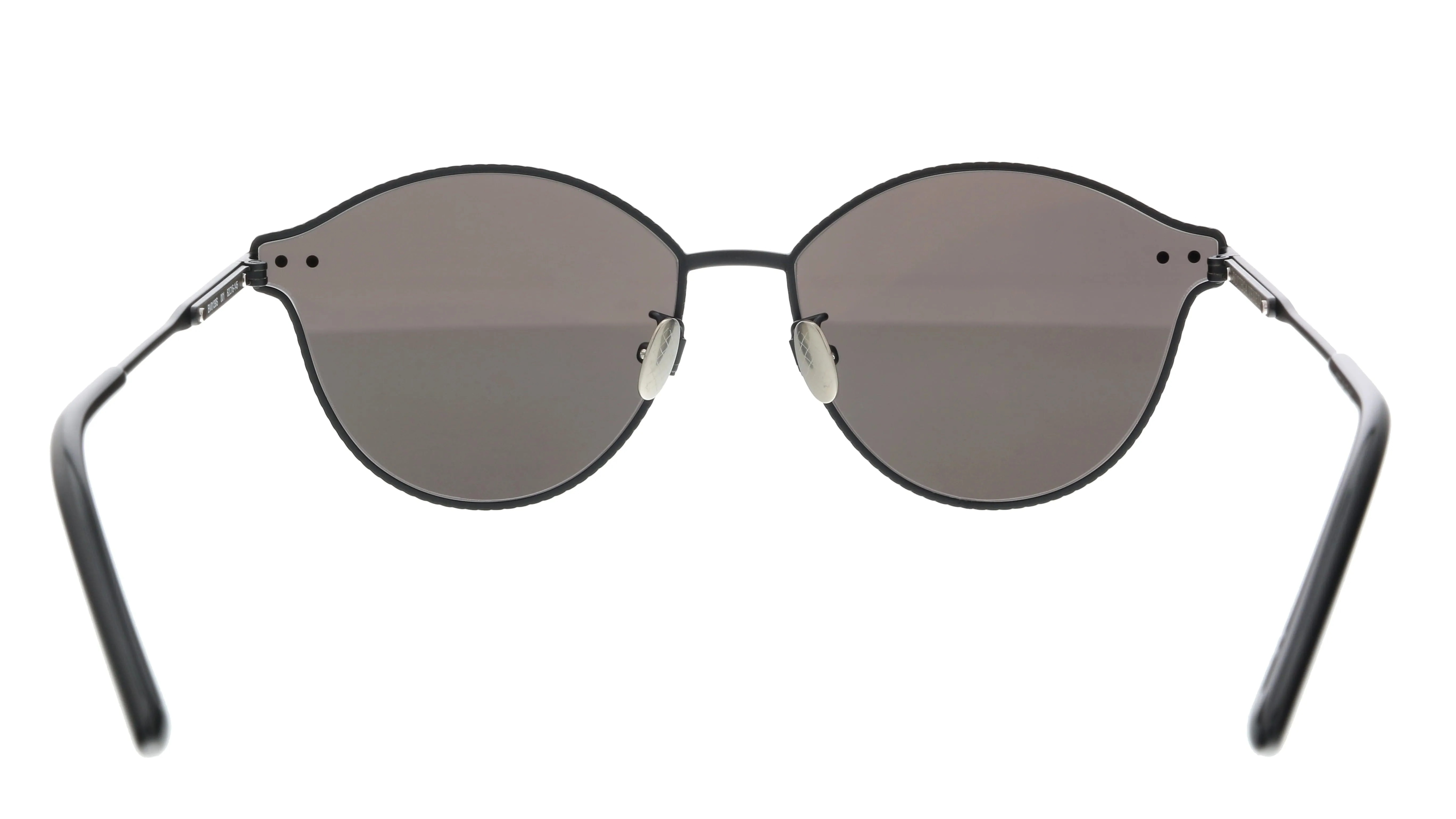 Bottega Veneta BV0139S-001  Black  Round Sunglasses