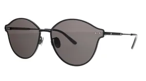 Bottega Veneta BV0139S-001  Black  Round Sunglasses