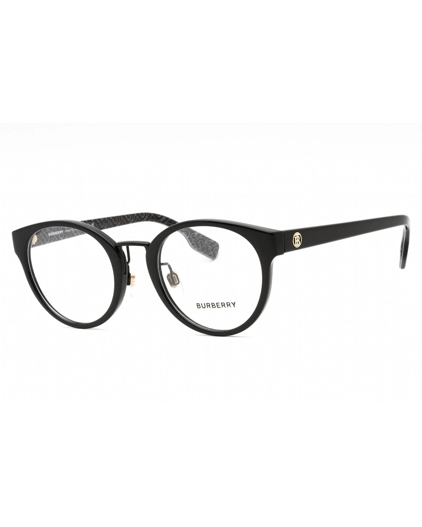 Burberry  BE4325F Round Eyeglasses for Men Black