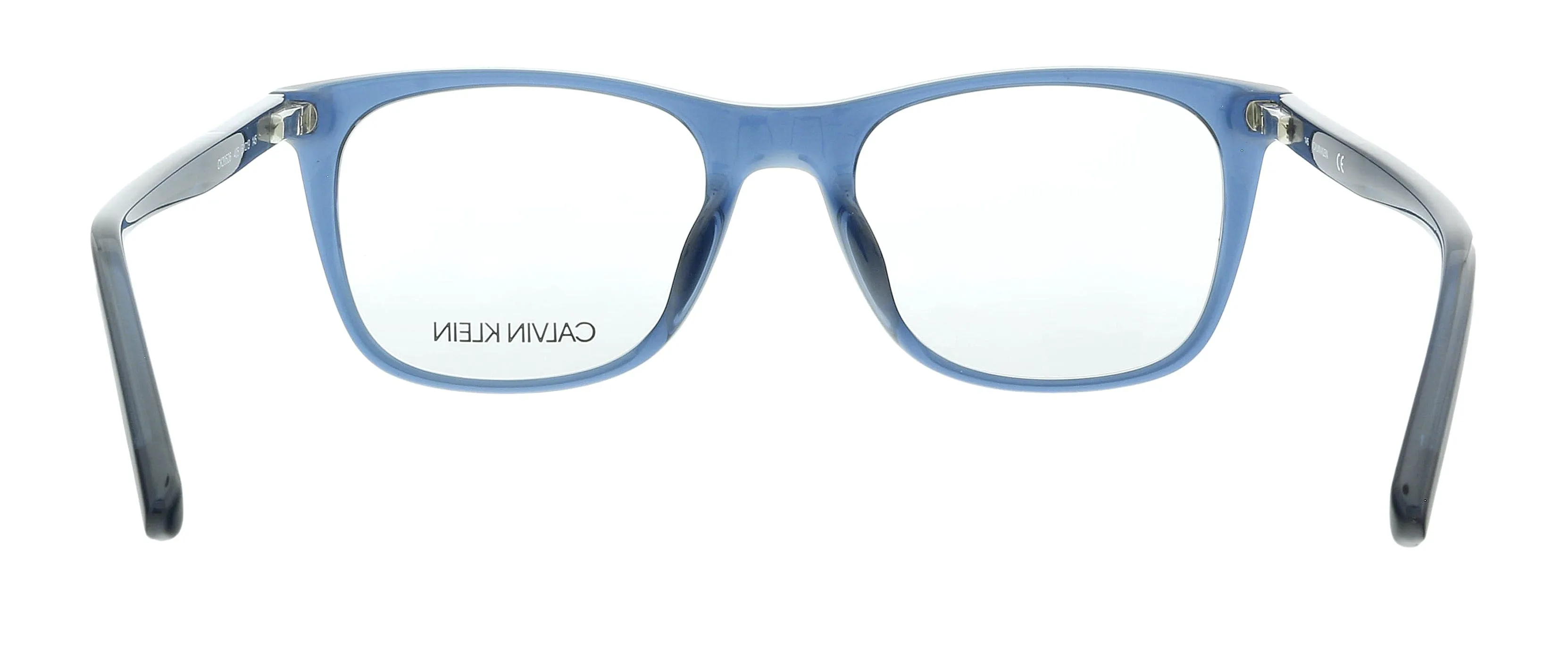 Calvin Klein CK20526 405 Crystal Blue Modified Rectangle Eyeglasses