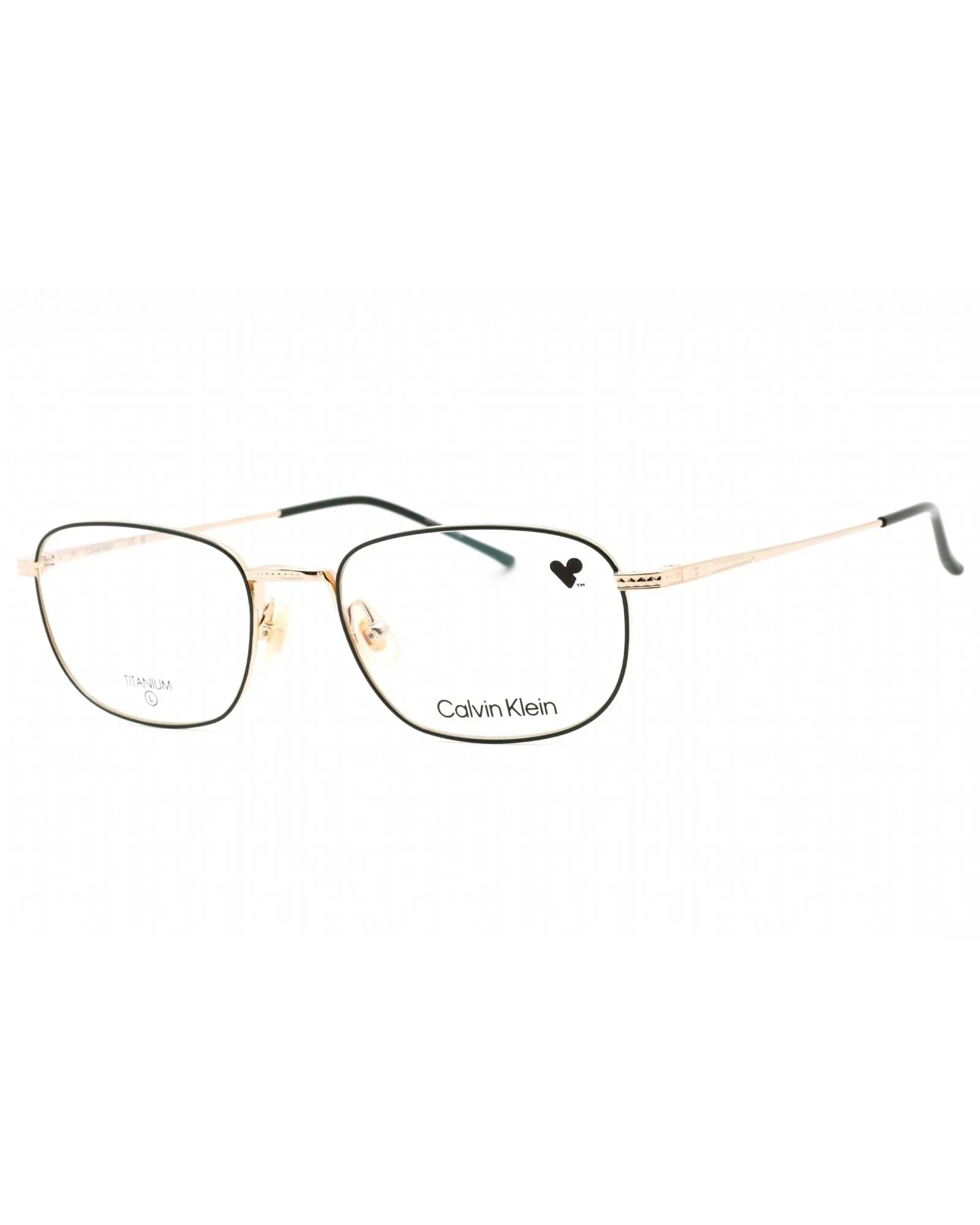 Calvin Klein  CK5889 Titanium Rectangular Eyeglasses