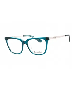 Calvin Klein  CK5961 Teal Square Eyeglasses for Women