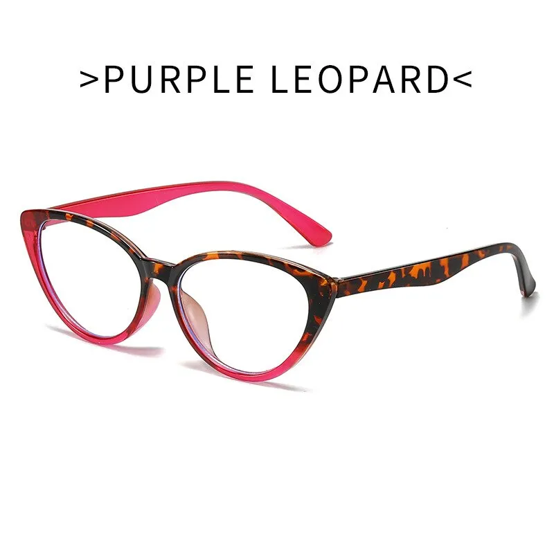CCspace Unisex Full Rim Cat Eye Tr 90 Eyeglasses 55674