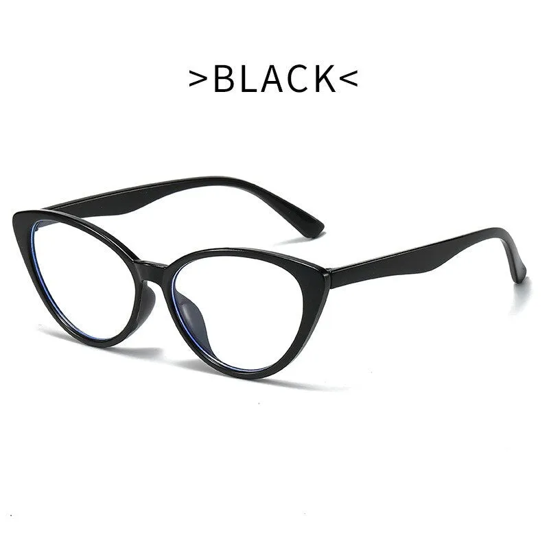CCspace Unisex Full Rim Cat Eye Tr 90 Eyeglasses 55674