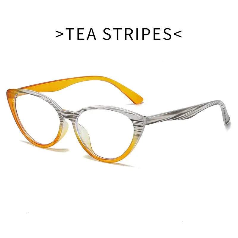 CCspace Unisex Full Rim Cat Eye Tr 90 Eyeglasses 55674