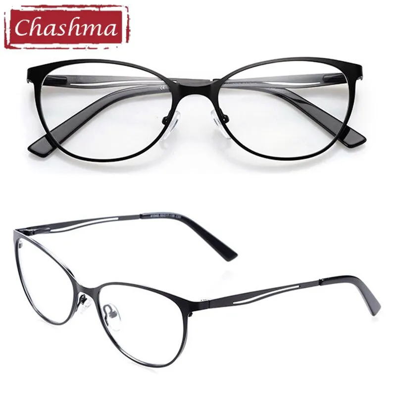 Chashma Women's Full Rim Cat Eye Alloy Eyeglasses 4104