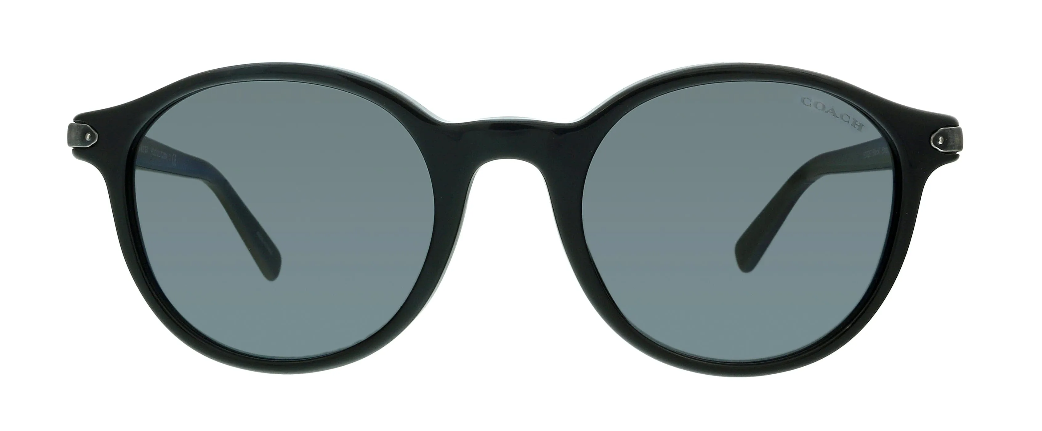 Coach 0HC8312U 500287 Black Round Sunglasses