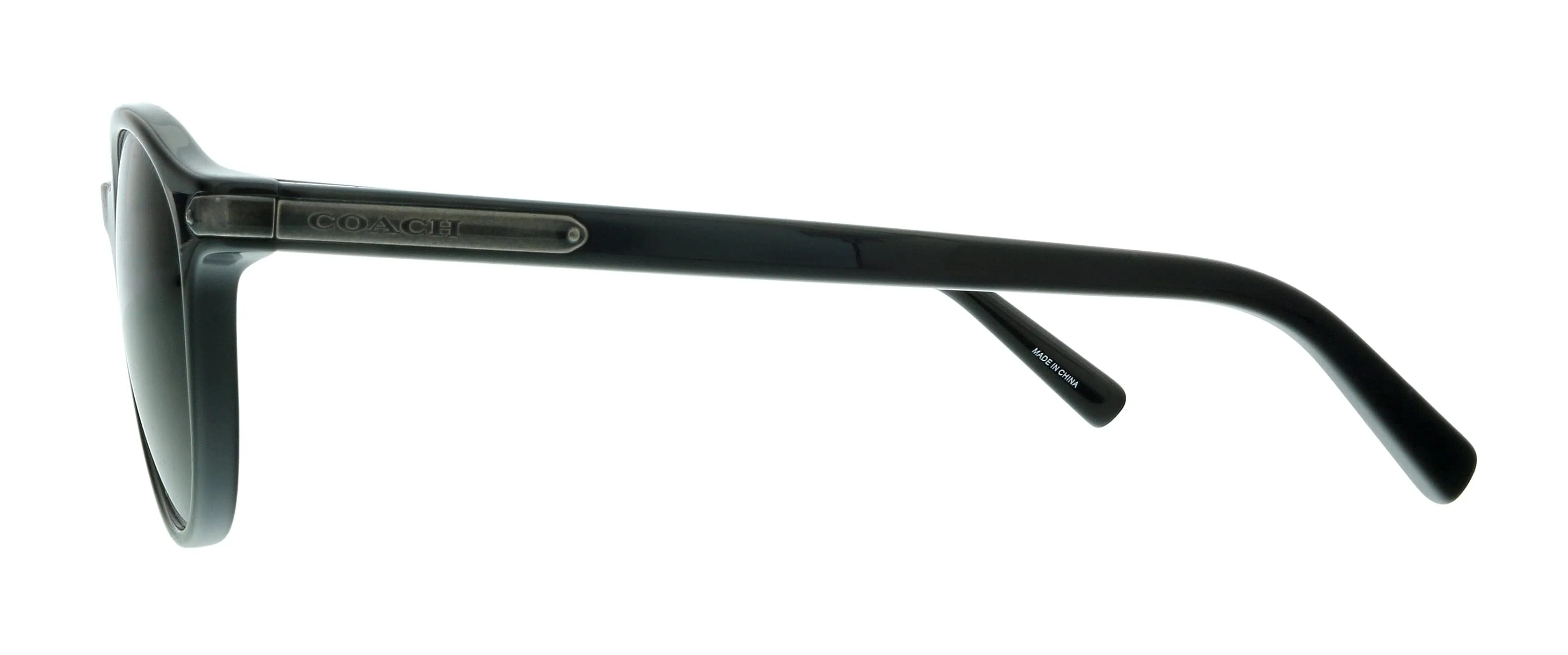 Coach 0HC8312U 500287 Black Round Sunglasses