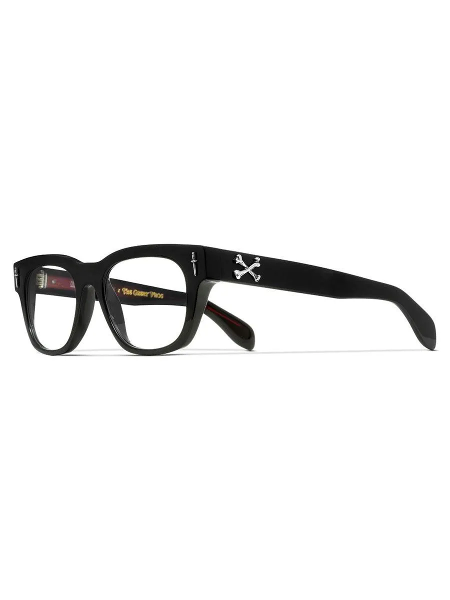 Crossbones Black eyeglasses