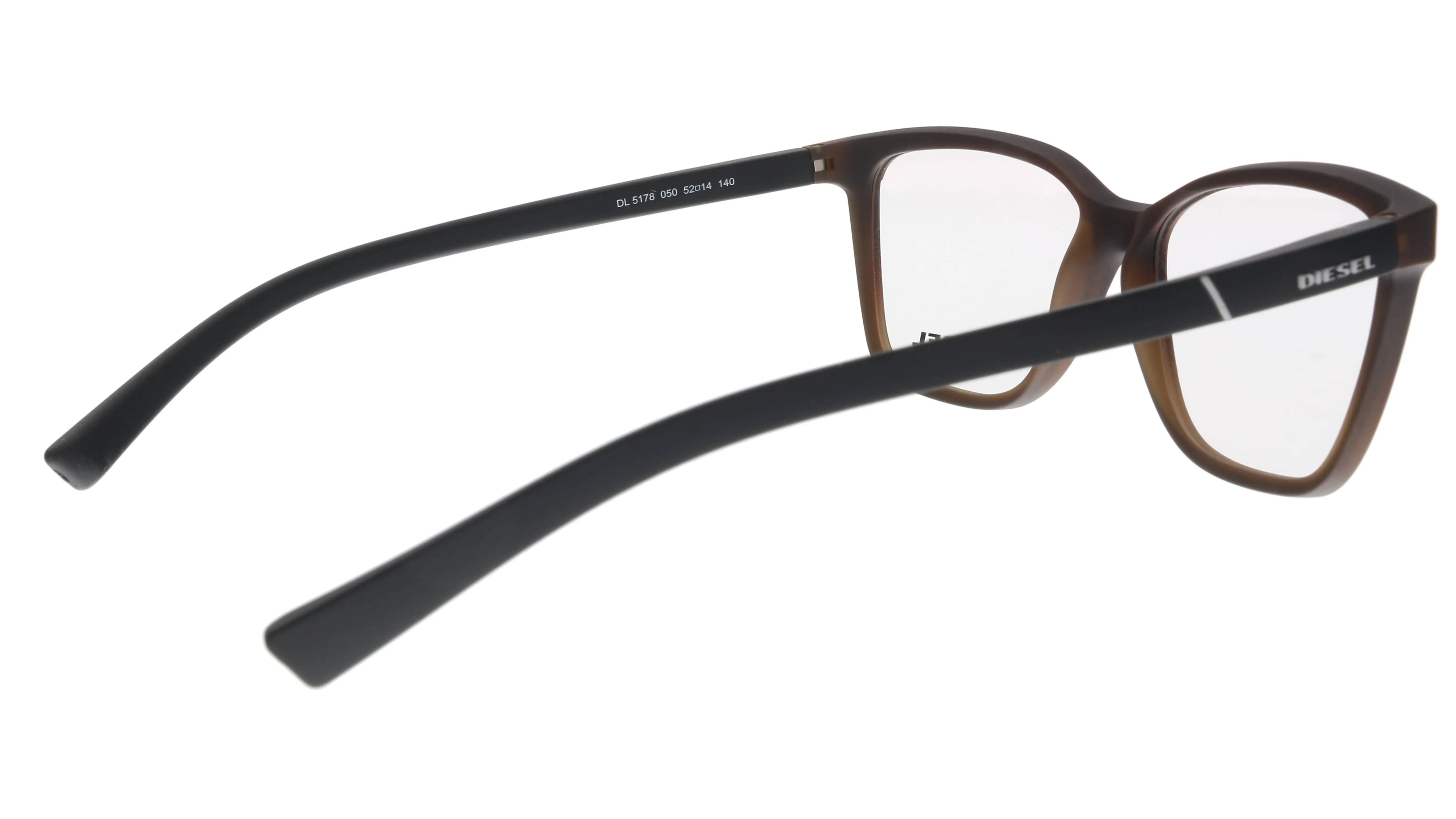Diesel  Brown Modified Rectangle Optical Frames