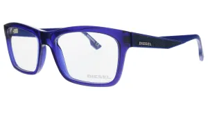 Diesel DL5075 090 Blue Rectangle Optical Frames