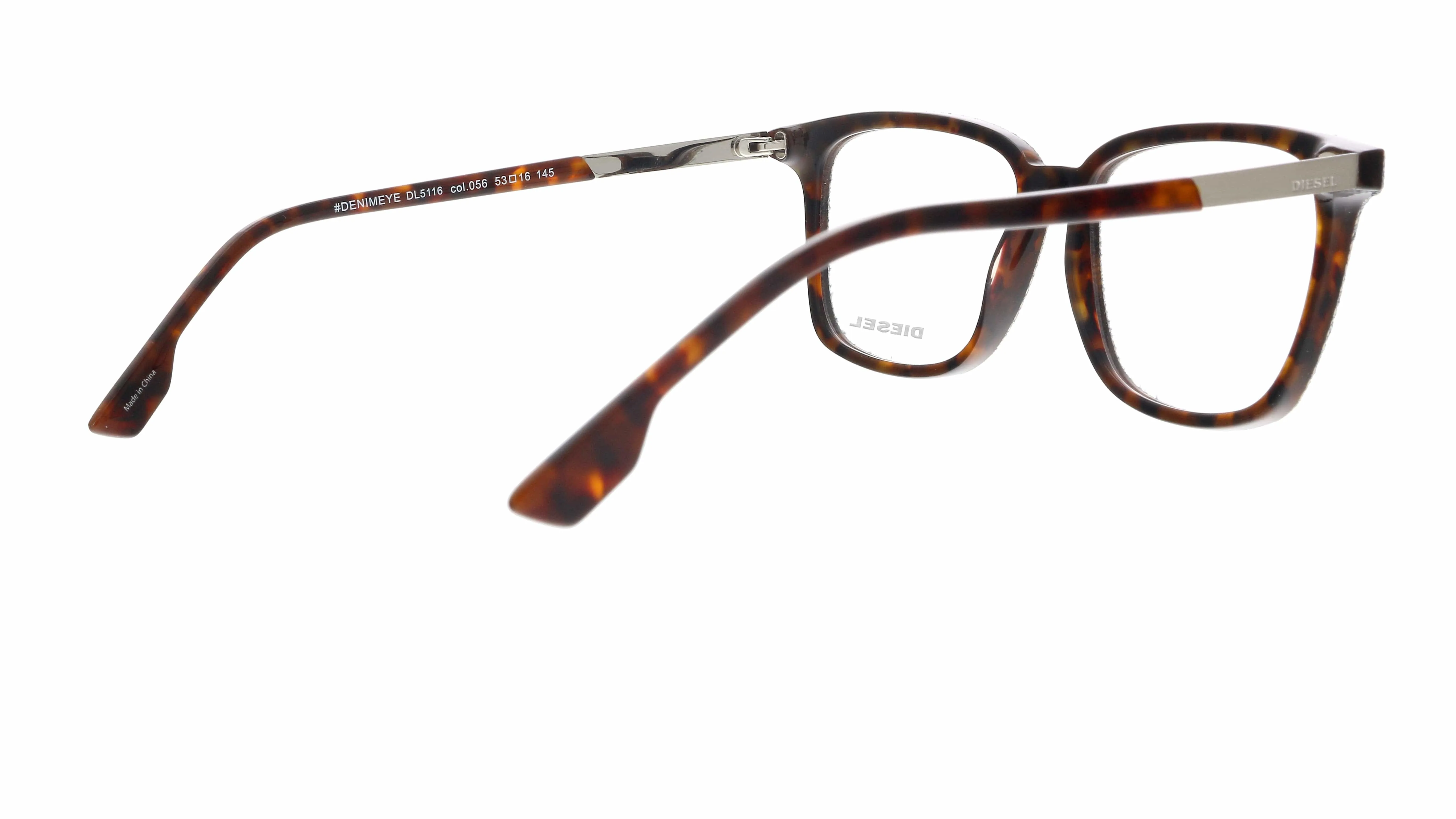 Diesel DL5116 056 Grey Rectangle Optical Frames