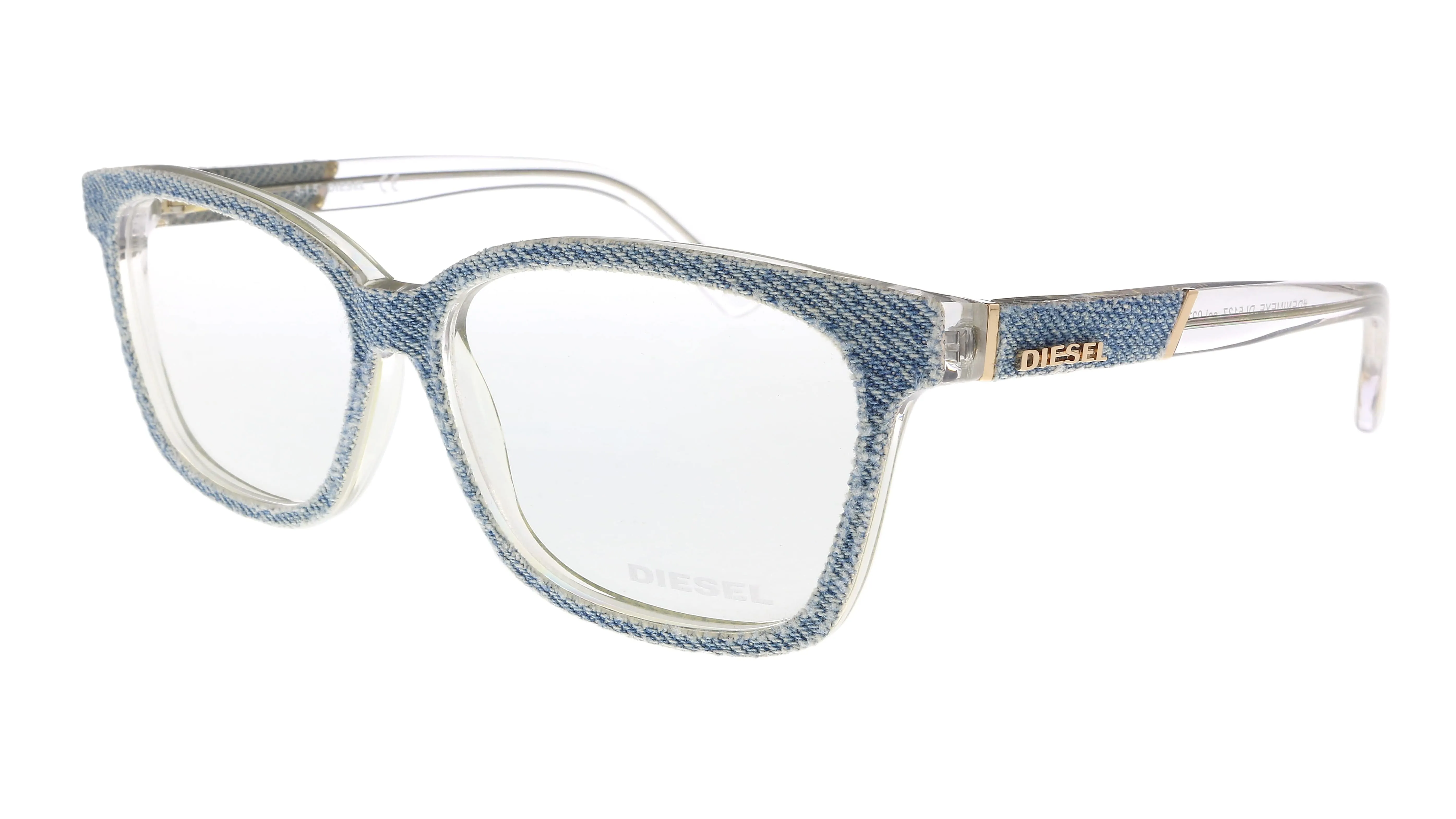 Diesel DL5137 027 Blue Modified Rectangle Optical Frames