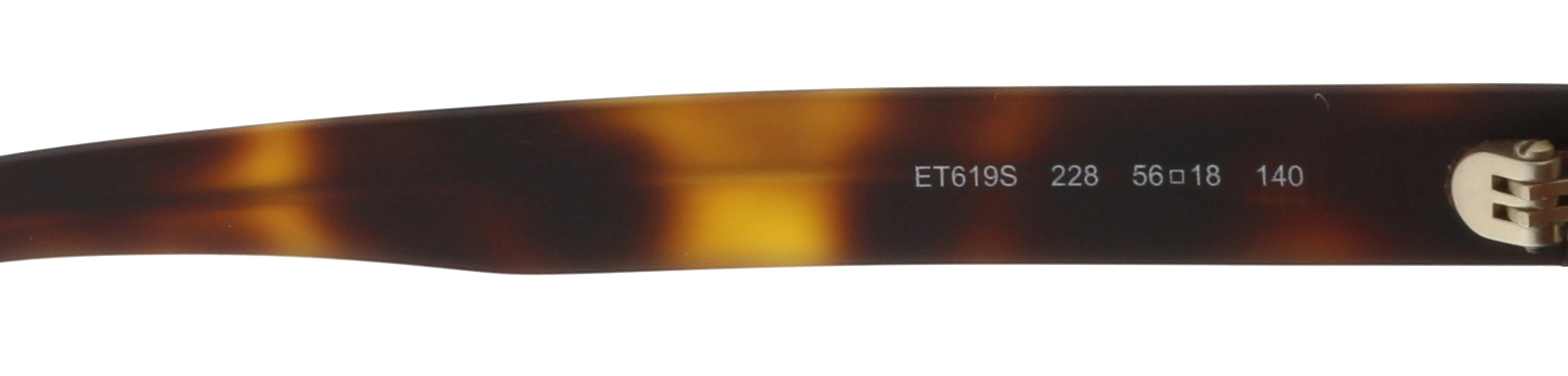 Etro ET619/S 228 Havana Cat Eye Sunglasses