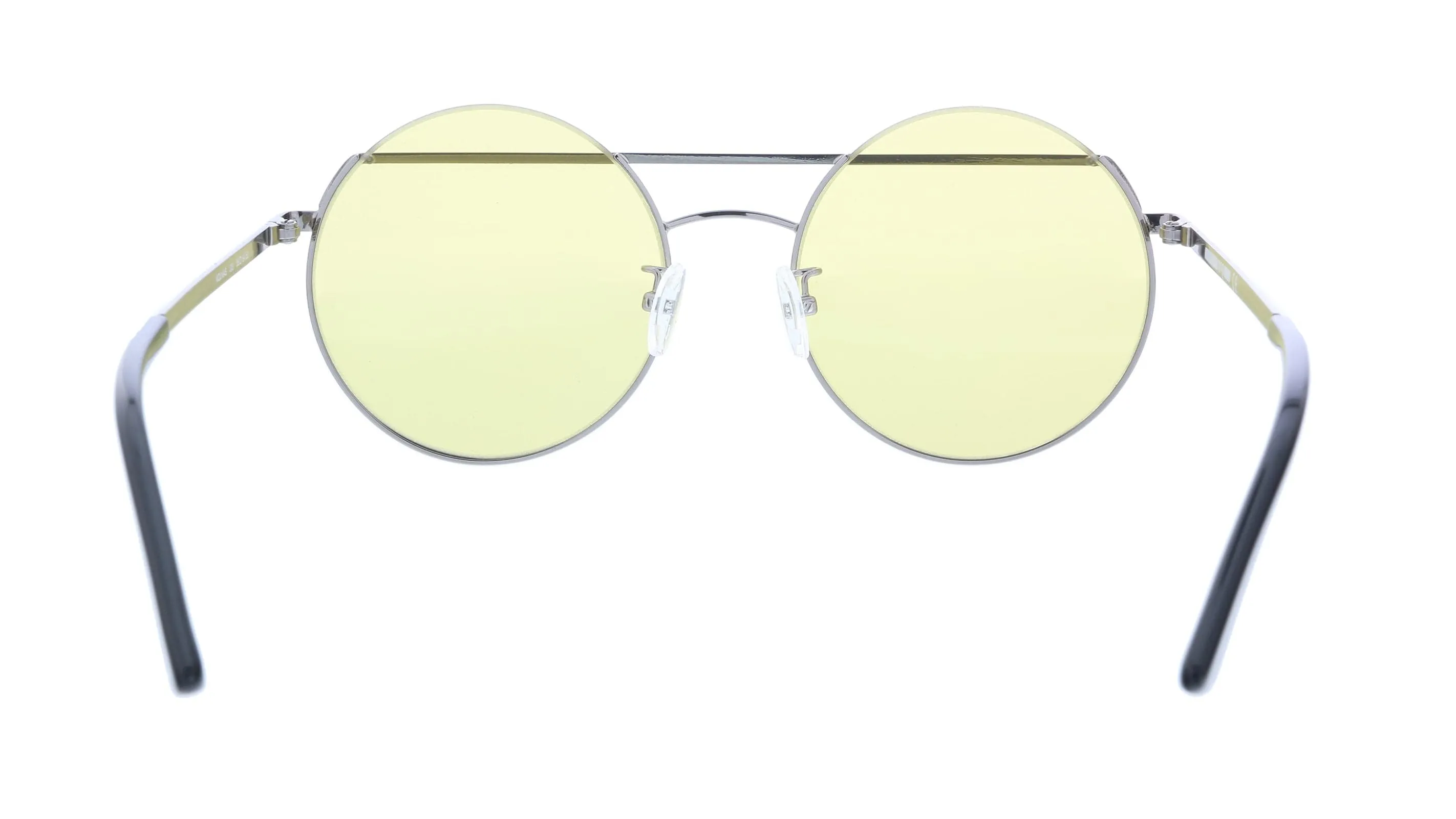McQ MQ0164S-003 Silver Round Sunglasses