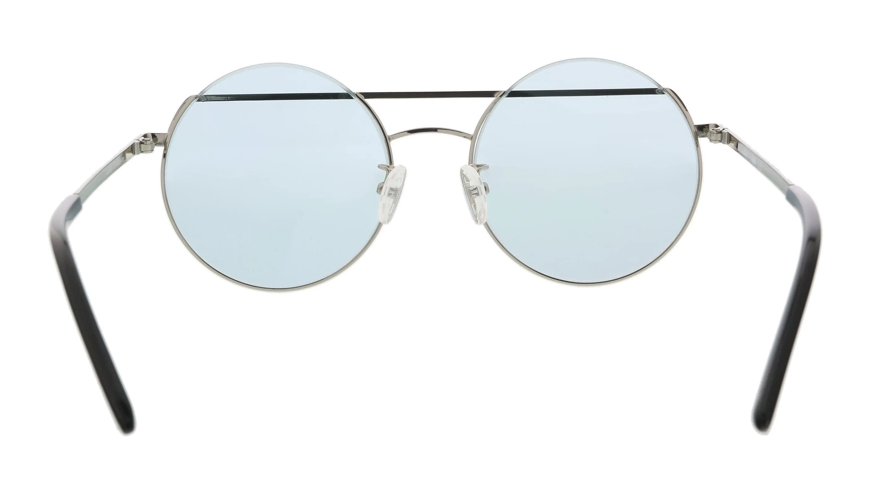 McQ MQ0164S-004 Silver Round Sunglasses