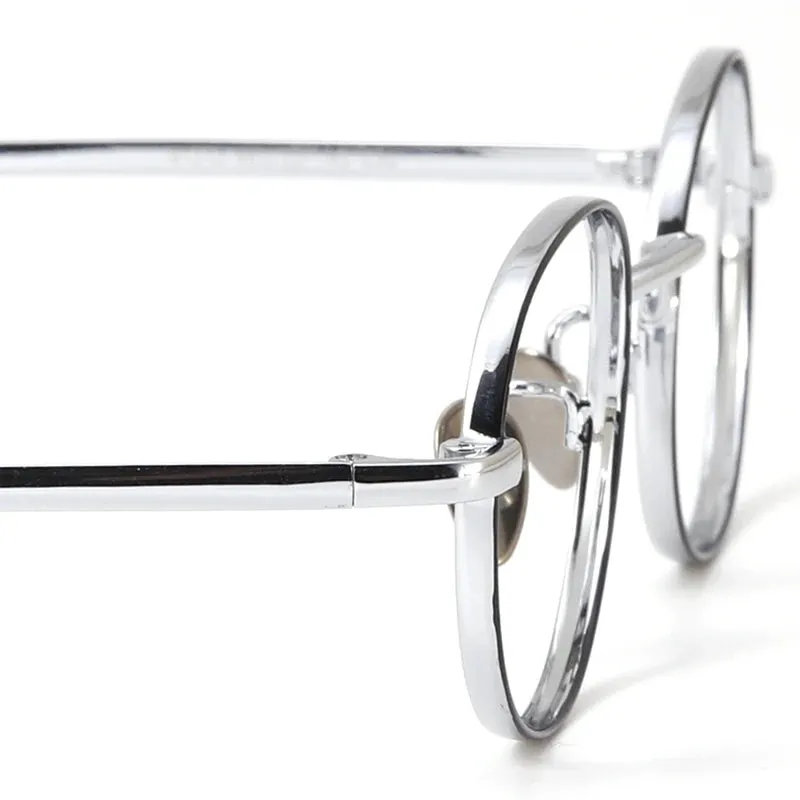 Muzz Unisex Full Rim Round Titanium Alloy Eyeglasses 91312