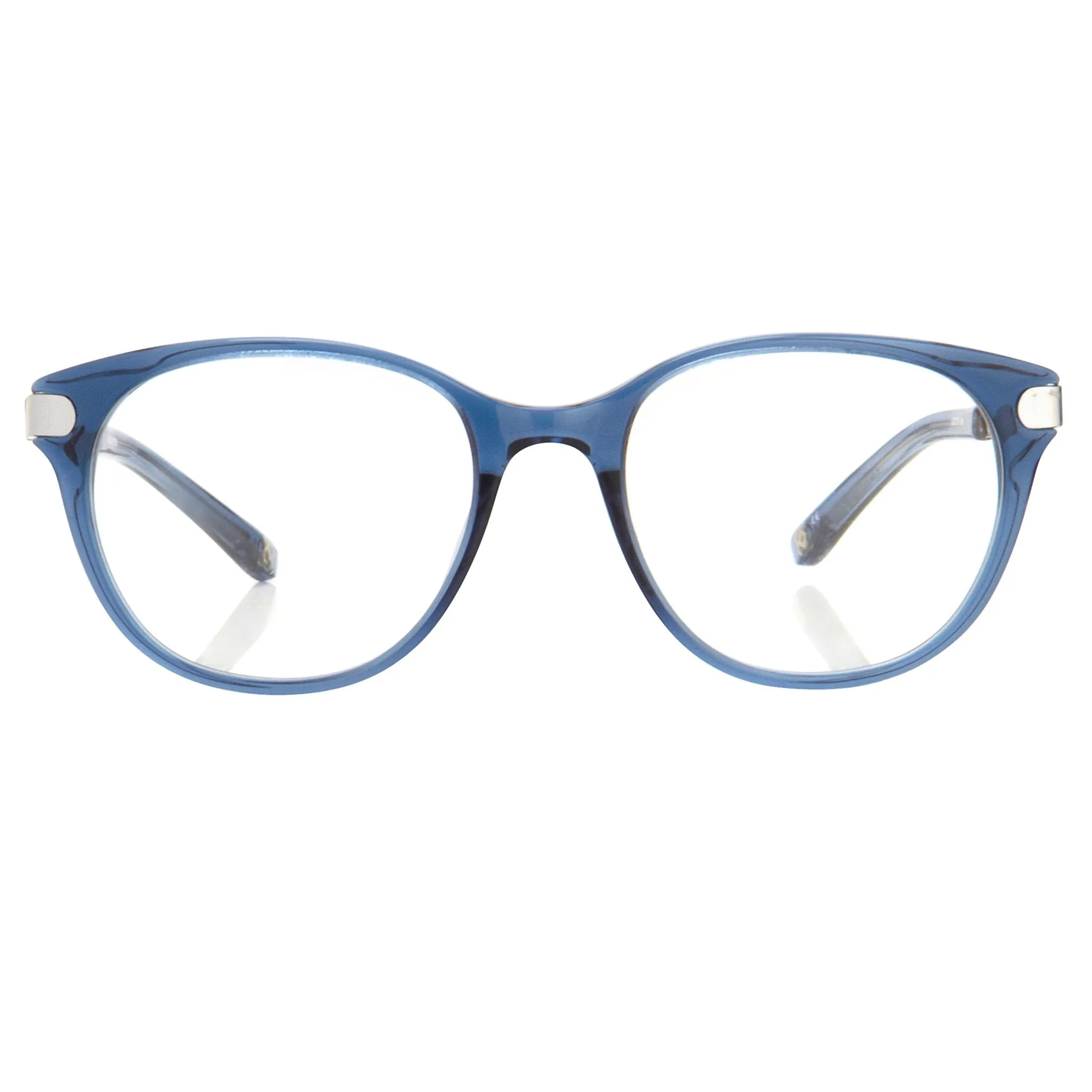 Oscar De La Renta Eyeglasses  Oval Blue and Clear