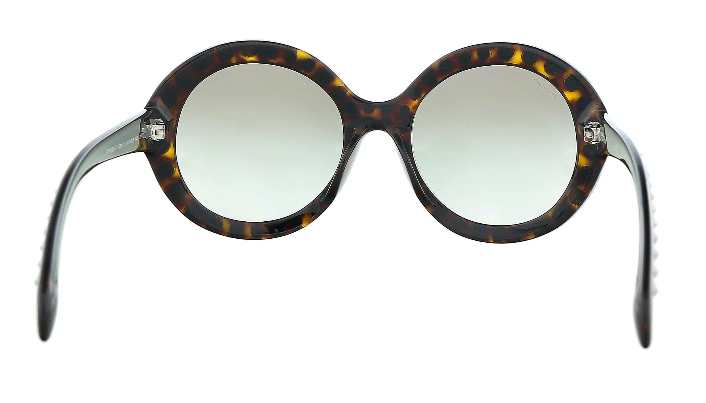 Prada 0PR 29QSF 2AU0A7 Havana Round Sunglasses