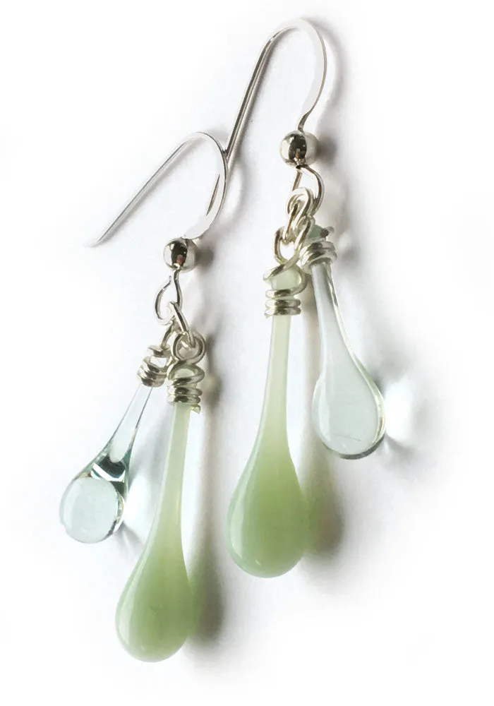 Recycled Greens Duet Earrings