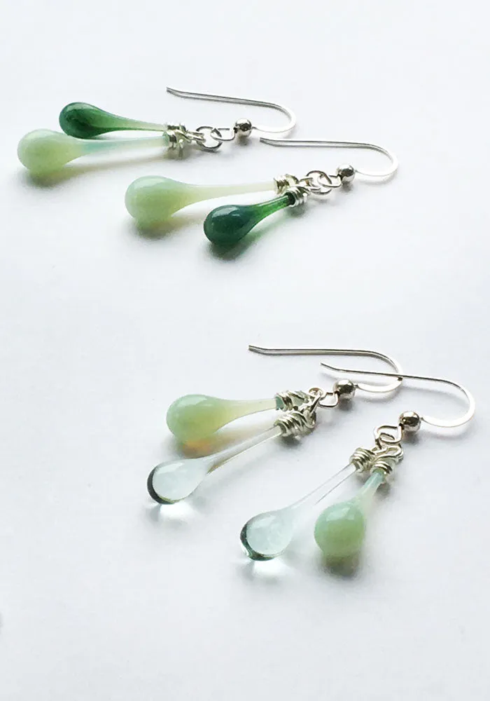 Recycled Greens Duet Earrings