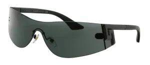 Versace 0VE2241 12568743 Shield Full rim Grey Sunglasses