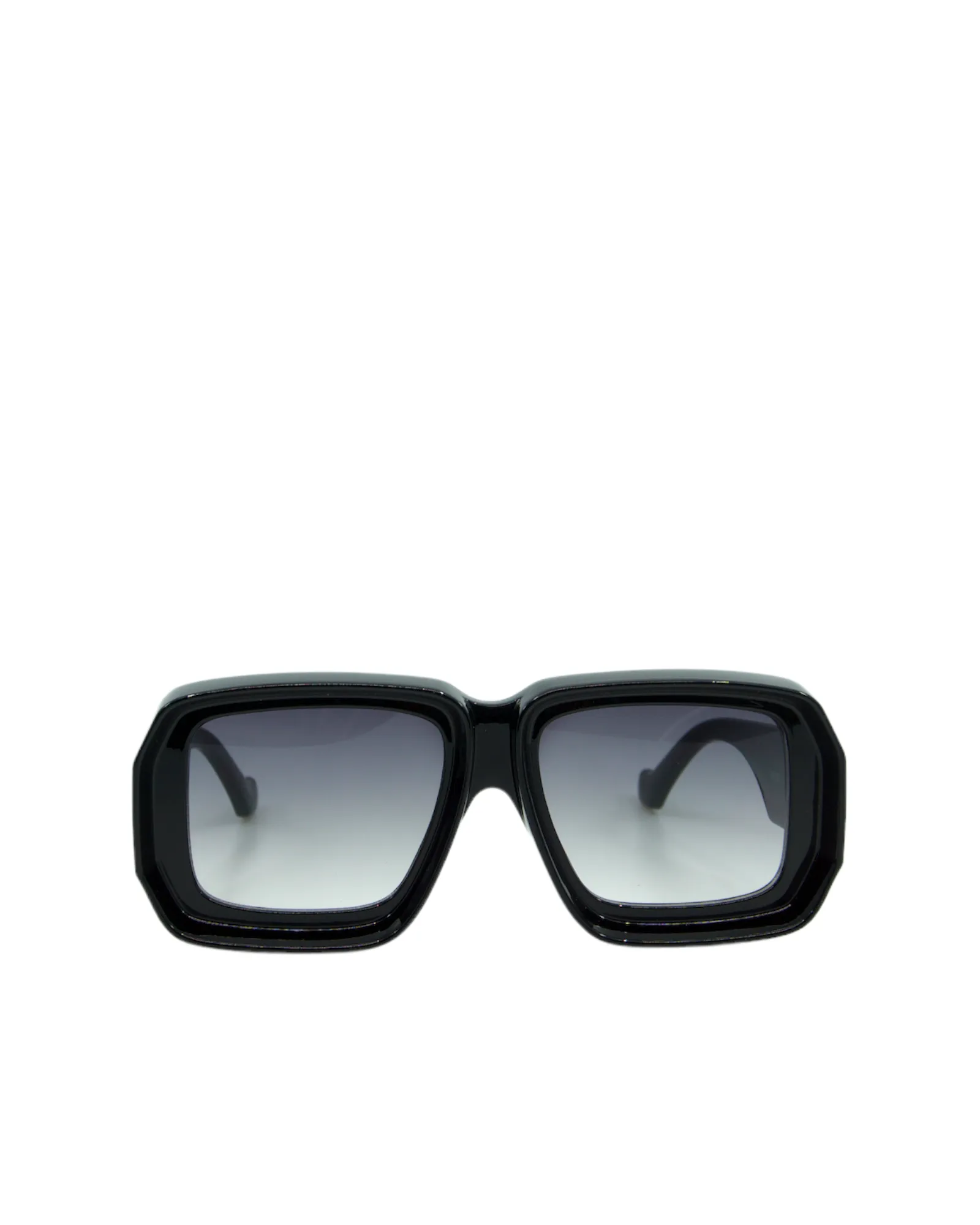 Zelda Oversized Tube Square Sunglasses