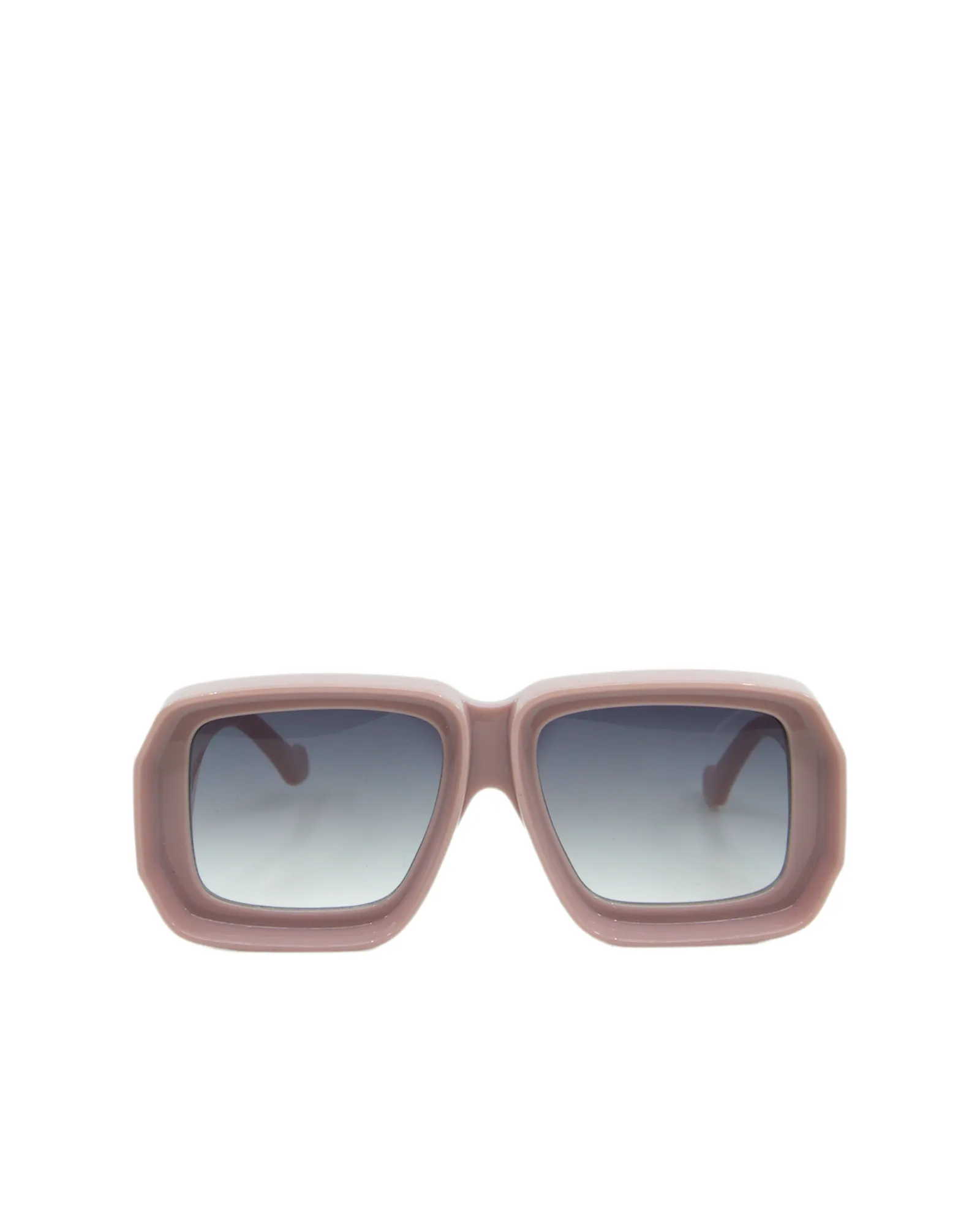 Zelda Oversized Tube Square Sunglasses